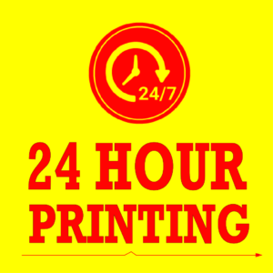 24 Hour printing kent